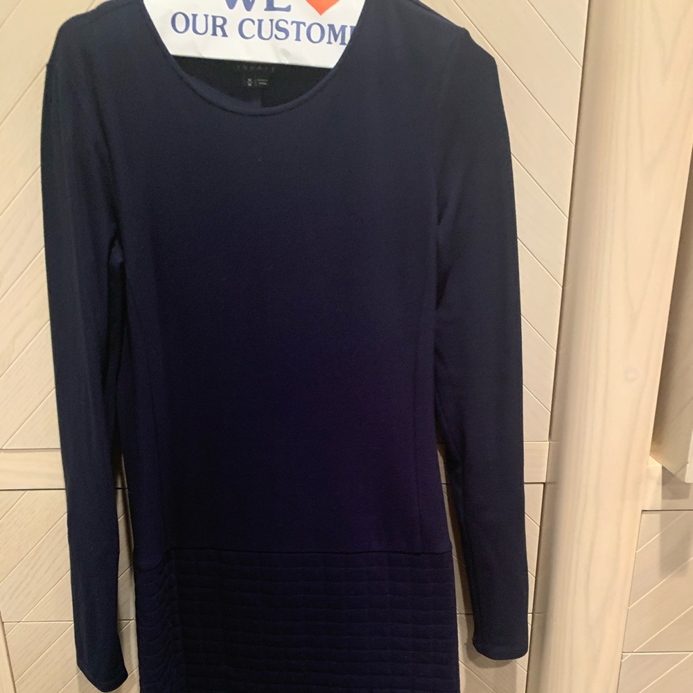 Theory navy blue dress